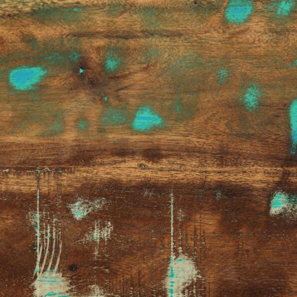 VidaXL Nočná skrinka Viacfarebná Rekultivované masívne drevo – Obrázok 9