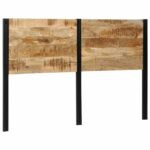 Čelo vidaXL 160 cm z masívneho dreva mango a železo