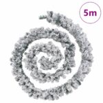 vidaXL Vianočná girlanda s LED svetlami Zelená 5 m PVC – Obrázok 7