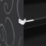 vidaXL Úložný kockovaný organizér s 9 kockami a dverami priehľadný PP – Obrázok 9