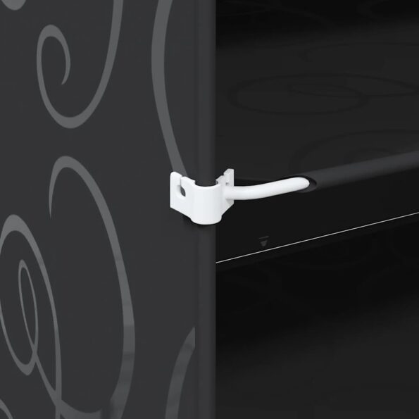 vidaXL Úložný kockovaný organizér s 9 kockami a dverami priehľadný PP – Obrázok 9