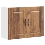 vidaXL Kuchynská nástenná skrinka Kalmar staré drevo, kompozitné drevo