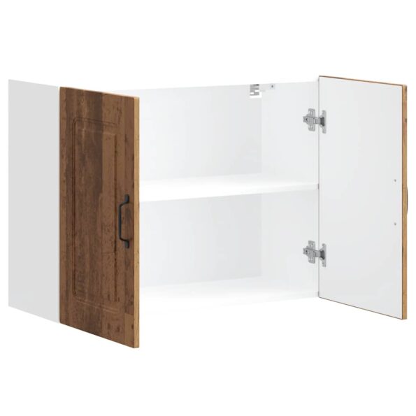 vidaXL Kuchynská nástenná skrinka Kalmar staré drevo, kompozitné drevo – Obrázok 5