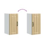 vidaXL Kuchynská nástenná skrinka Lucca, dub sonoma, kompozitné drevo – Obrázok 8