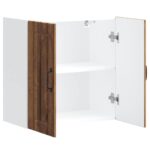 vidaXL Kuchynská nástenná skrinka Lucca, staré drevo, kompozitné drevo – Obrázok 6