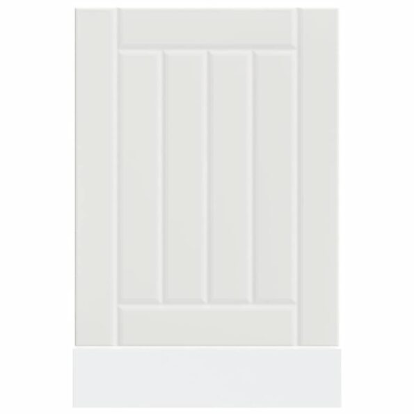 VidaXL Panel do umývačky riadu, Lucca, biela, kompozitné drevo – Obrázok 4