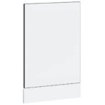 VidaXL Panel do umývačky riadu, Lucca, čierna, kompozitné drevo – Obrázok 6