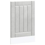 vidaXL Panel do umývačky riadu, Lucca, betónovo sivé, kompozitné drevo – Obrázok 2