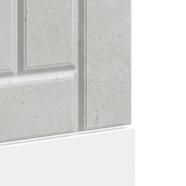 vidaXL Panel do umývačky riadu, Lucca, betónovo sivé, kompozitné drevo – Obrázok 7