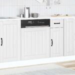 VidaXL Panel do umývačky riadu, Lucca, biela, kompozitné drevo – Obrázok 3