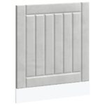 vidaXL Panel do umývačky riadu, Lucca, betónovo sivé, kompozitné drevo – Obrázok 2