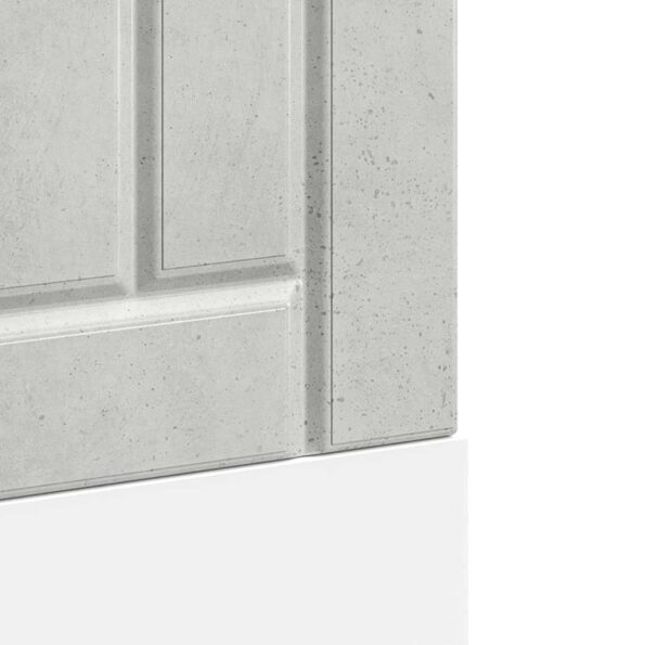 vidaXL Panel do umývačky riadu, Lucca, betónovo sivé, kompozitné drevo – Obrázok 7