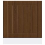 vidaXL Panel do umývačky riadu, Lucca, hnedý dub, kompozitné drevo – Obrázok 4