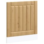 vidaXL Panel do umývačky riadu, Lucca, dub artisan, kompozitné drevo – Obrázok 2