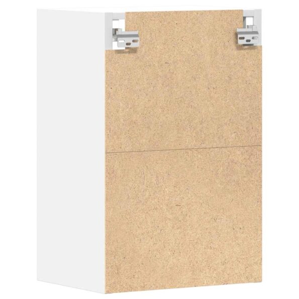 vidaXL Závesná skrinka Biela 40x29,5x60 cm Drevo – Obrázok 6