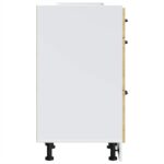 vidaXL Kuchynská spodná skrinka Kalmar, dub sonoma, kompozitné drevo – Obrázok 6