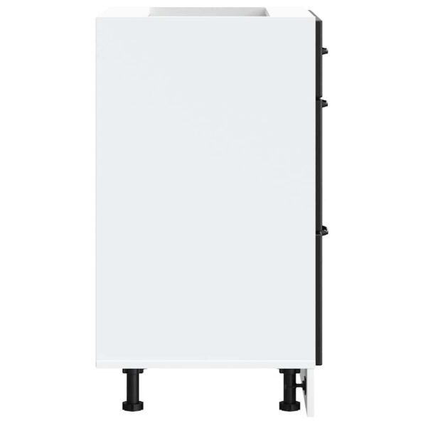 vidaXL Kuchynská spodná skrinka Lucca, čierna, kompozitné drevo – Obrázok 6