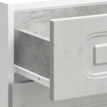 vidaXL Kuchynská spodná skrinka Kalmar, betónovo sivé kompozitné drevo – Obrázok 9