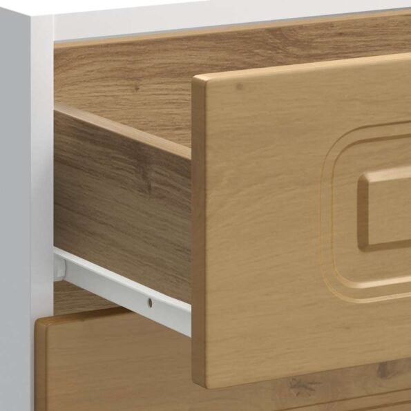 vidaXL Kuchynská spodná skrinka Kalmar, dub artisan, kompozitné drevo – Obrázok 9