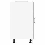 vidaXL Drezová základná skrinka, sivé sonoma, kompozitné drevo – Obrázok 7