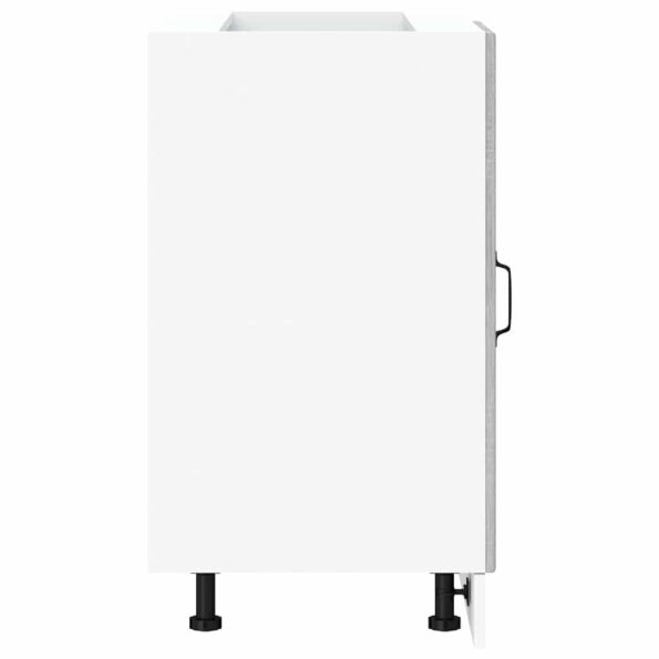 vidaXL Drezová základná skrinka, sivé sonoma, kompozitné drevo – Obrázok 7