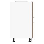 vidaXL Drezová základná skrinka, hnedý dub, kompozitné drevo – Obrázok 7