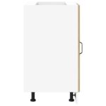 vidaXL Drezová základná skrinka Lucca, dub sonoma, kompozitné drevo – Obrázok 7