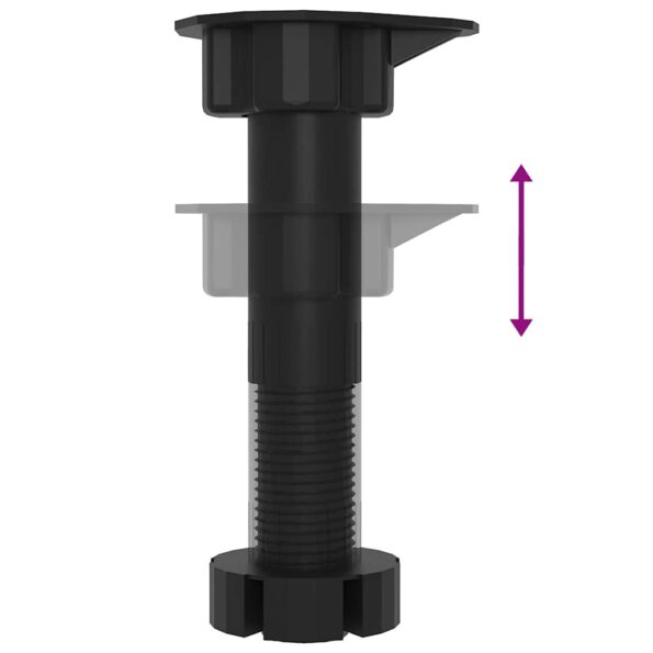 vidaXL Kuchynská spodná skrinka Kalmar, lesklá biela, kompozitné drevo – Obrázok 10