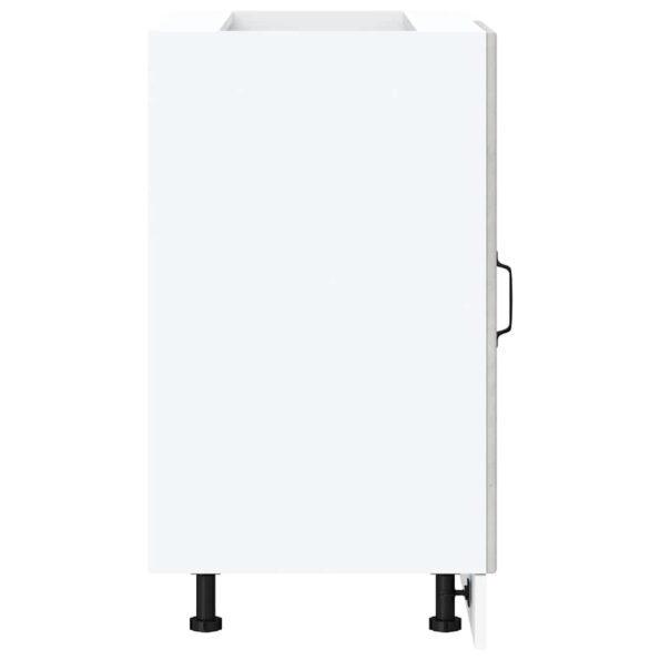 vidaXL Kuchynská spodná skrinka Kalmar, betónovo sivé kompozitné drevo – Obrázok 7