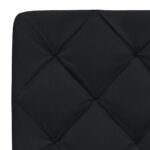 vidaXL Rám postele bez matraca Čierna 80x200cm Látka – Obrázok 11
