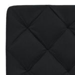 vidaXL Posteľ bez matraca čierna 120x200 cm látka – Obrázok 11