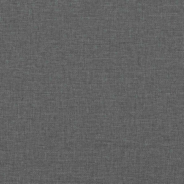vidaXL Rám postele bez matraca tmavosivý 140x190 cm látka – Obrázok 12
