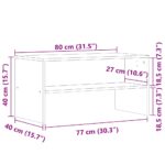 vidaXL TV skrinka Artisan Dub 80x40x40 cm Drevo – Obrázok 9