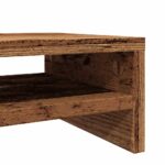 VidaXL Stojan na monitor Old Wood 42x24x13 cm Engineered Wood – Obrázok 8