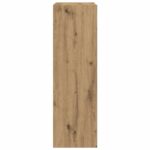 vidaXL skrinka na knihy/príborník Artisan Dub 66x30x98 cm – Obrázok 6