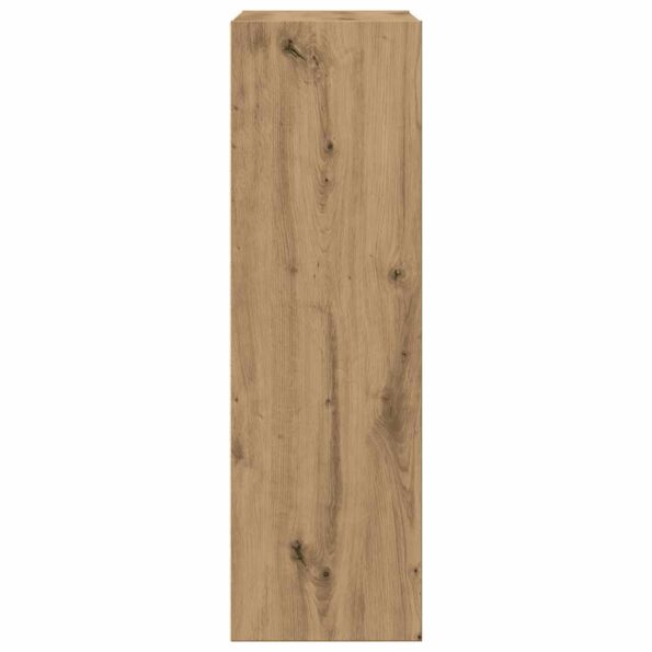 vidaXL skrinka na knihy/príborník Artisan Dub 66x30x98 cm – Obrázok 6