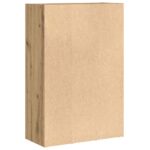 vidaXL skrinka na knihy/príborník Artisan Dub 66x30x98 cm – Obrázok 7