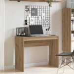vidaXL Stôl Artisan Dub 90x40x72 cm Konštruktérske drevo – Obrázok 2