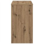 vidaXL Stôl Artisan Dub 90x40x72 cm Konštruktérske drevo – Obrázok 5