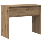 vidaXL Stôl Artisan Dub 90x40x72 cm Konštruktérske drevo – Obrázok 6