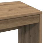 vidaXL Stôl Artisan Dub 90x40x72 cm Konštruktérske drevo – Obrázok 7