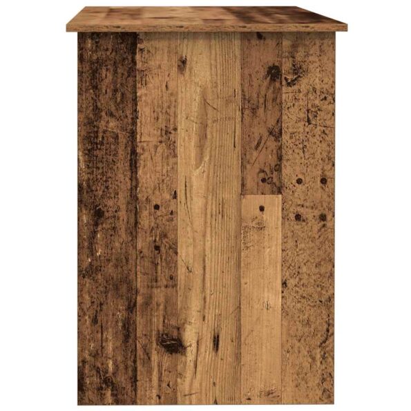 vidaXL Stôl Old Wood 100x55x75 cm Engineered Wood – Obrázok 5