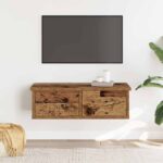 vidaXL Nástenná skrinka Old Wood 60x26x18,5 cm Engineered Wood – Obrázok 3