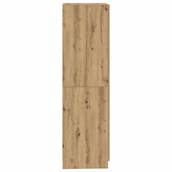 vidaXL Šatníková skriňa Dub Artisan 90x52x200 cm Technické drevo – Obrázok 5