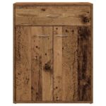 vidaXL Komoda staré drevo 60x30x75 cm kompozitné drevo – Obrázok 4