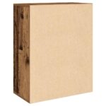 vidaXL Komoda staré drevo 60x30x75 cm kompozitné drevo – Obrázok 7