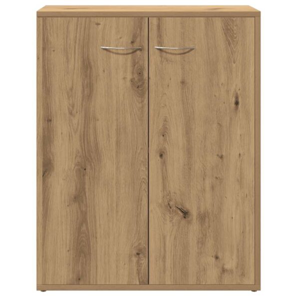 vidaXL Komoda dub artisan 60x30x75 cm kompozitné drevo – Obrázok 4