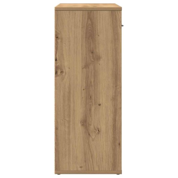 vidaXL Komoda dub artisan 60x30x75 cm kompozitné drevo – Obrázok 6