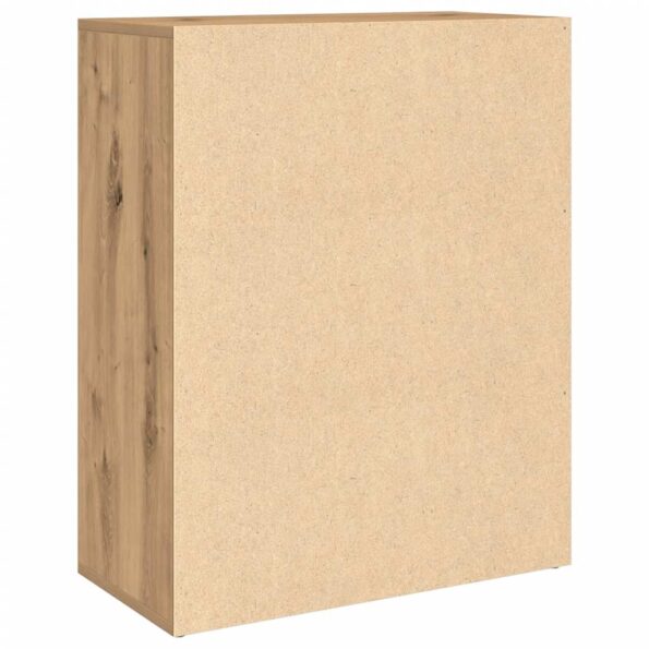vidaXL Komoda dub artisan 60x30x75 cm kompozitné drevo – Obrázok 7