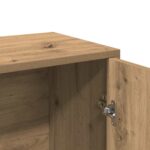 vidaXL Komoda dub artisan 60x30x75 cm kompozitné drevo – Obrázok 8